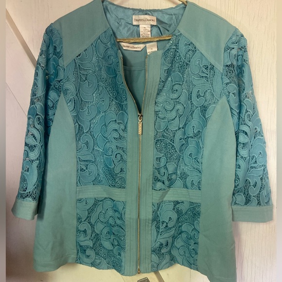 Drapers & Damons three piece set jacket tank pants ladies xl extra large 16 - Picture 5 of 10